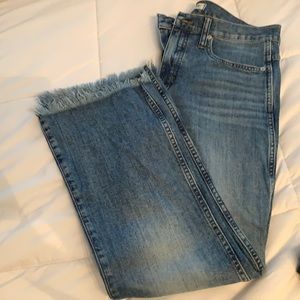 Madewell Cali Denim Boot Jeans (ankle cropped)